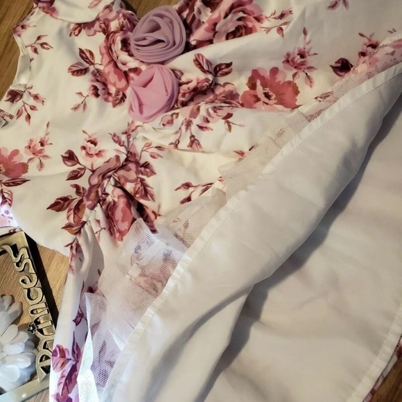 Koala Baby Dress Floral Special Occasion/Sunday Dress Dressy Fancy Size 12Months - Picture 3 of 12